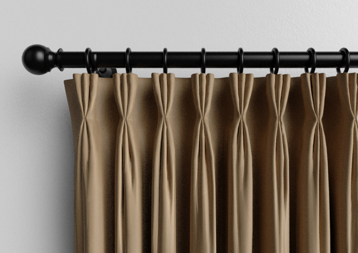 Devonshire, Light Brown - Made to Measure Curtains - Image 11